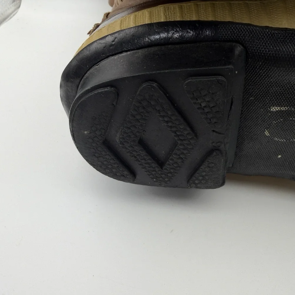 Vintage Kaufman Sorel Premium Leather Snow Boots Size 10 Made in‎ Canada Layer