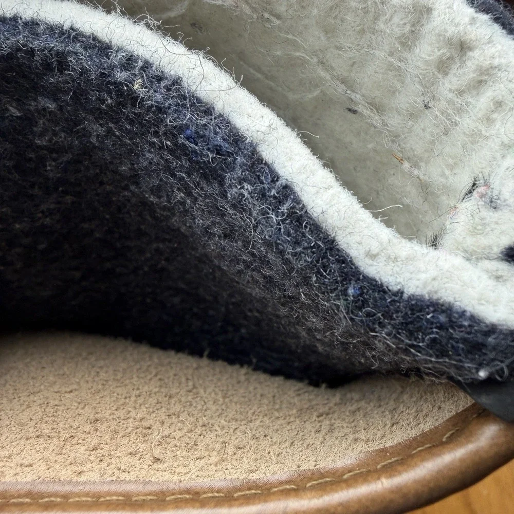 Vintage Kaufman Sorel Premium Leather Snow Boots Size 10 Made in‎ Canada Layer