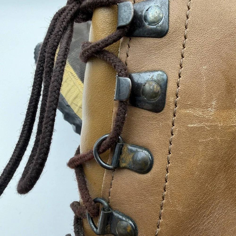 Vintage Kaufman Sorel Premium Leather Snow Boots Size 10 Made in‎ Canada Layer