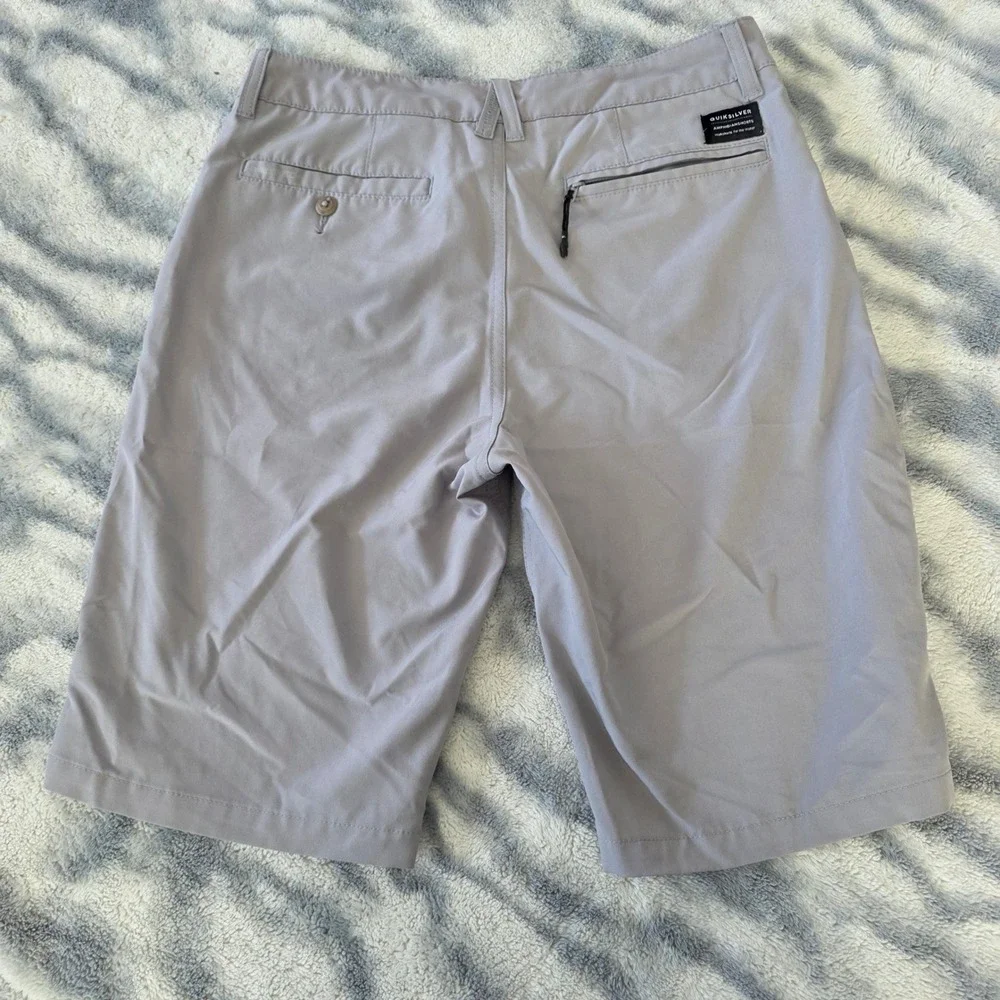 Quiksilver Amphibian Hybrid Shorts Mens 28 Gray Quick Dry Walkshorts Boardshorts