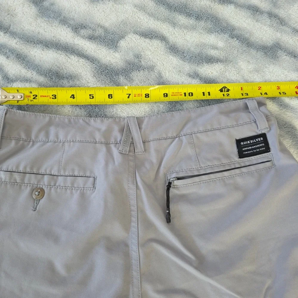 Quiksilver Amphibian Hybrid Shorts Mens 28 Gray Quick Dry Walkshorts Boardshorts