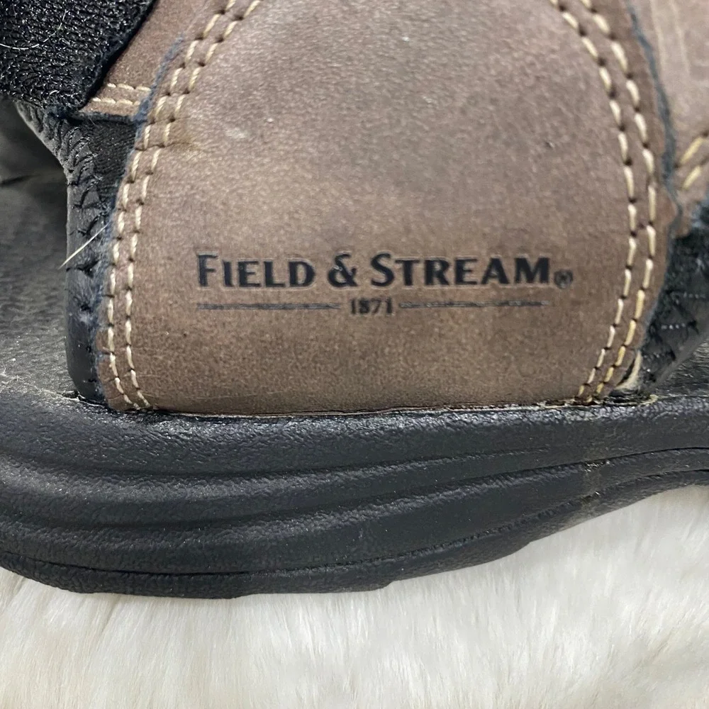 Field & Stream Mens Fisherman Sandals Brown Lace Up Outdoor Size 12‎