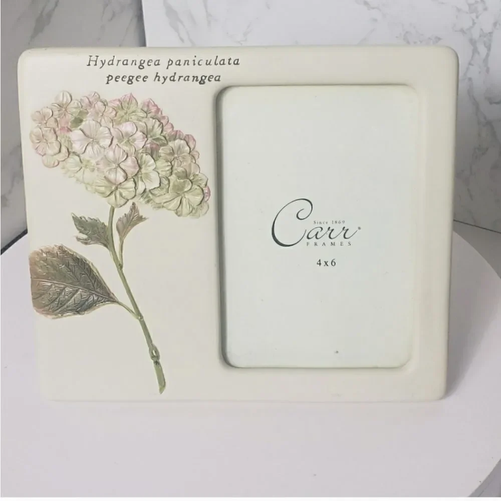 CARR Hydrangea Photo Frame Floral Decor