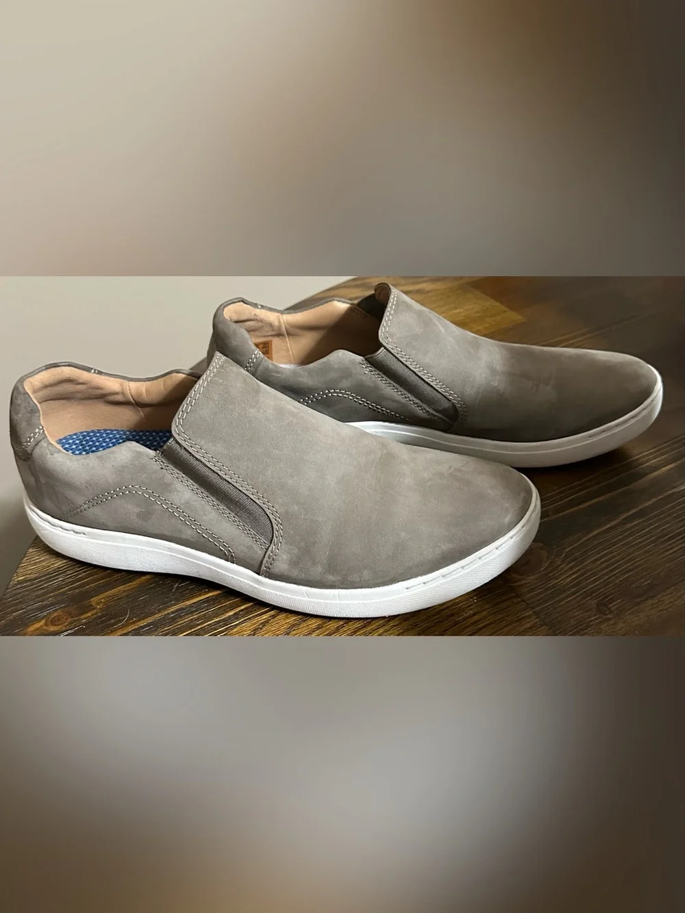 Clarks soft suede