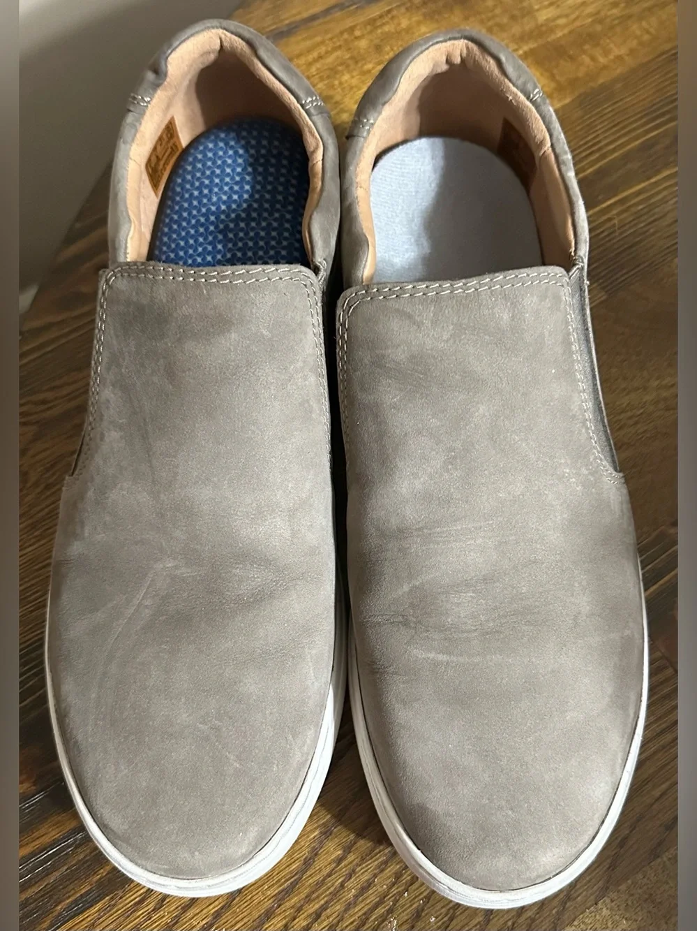 Clarks soft suede