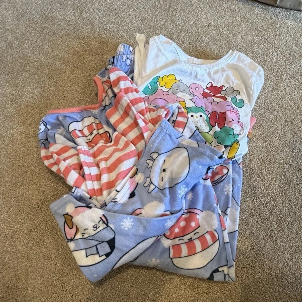 Squishmallows girls pajama