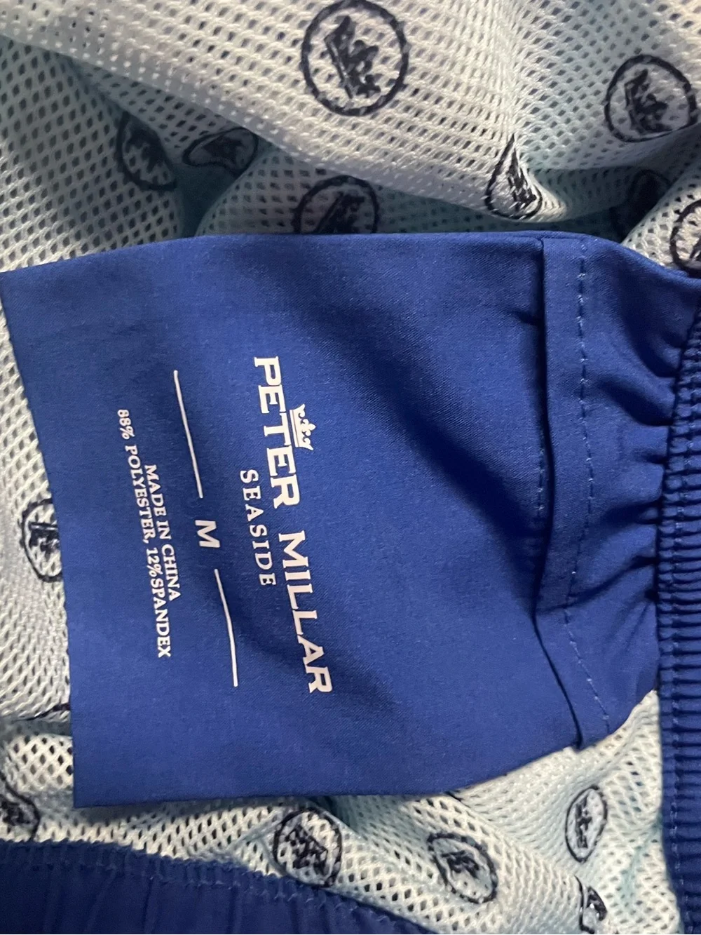 Peter Millar fabric elastic