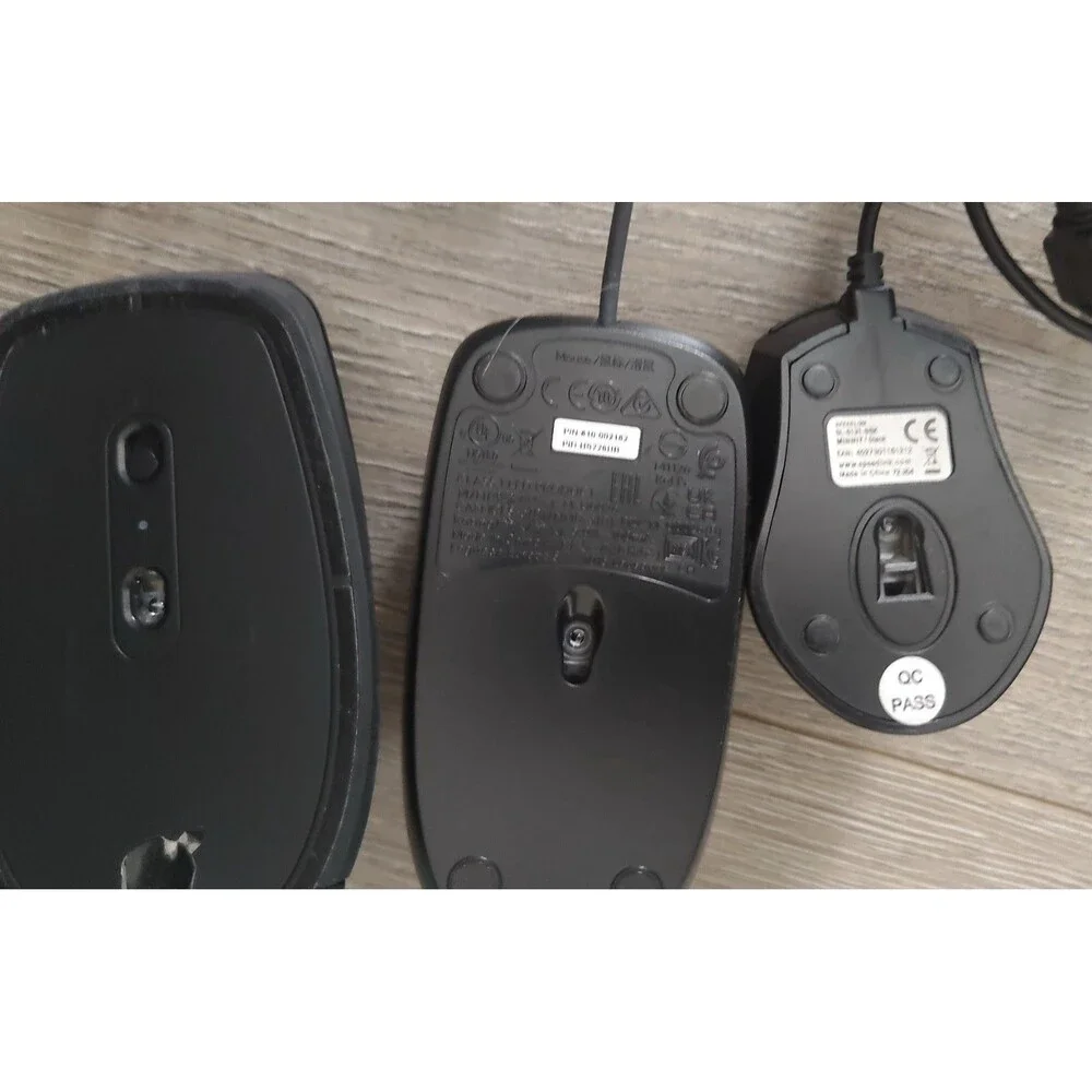 LOT PC Computer Mouse Wireless Wired USB Logitech Keyboard