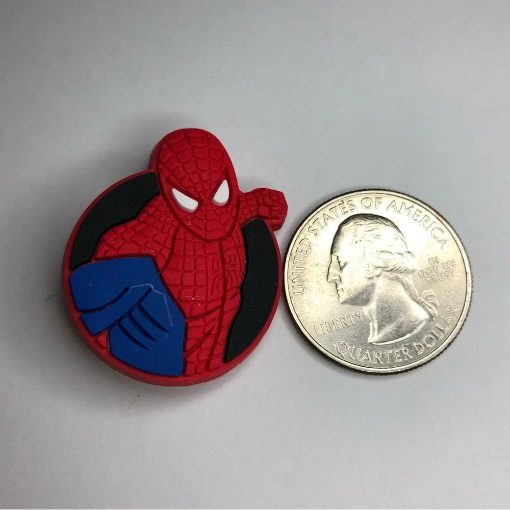10/$13 Spiderman crocs shoe charm/jibbitz