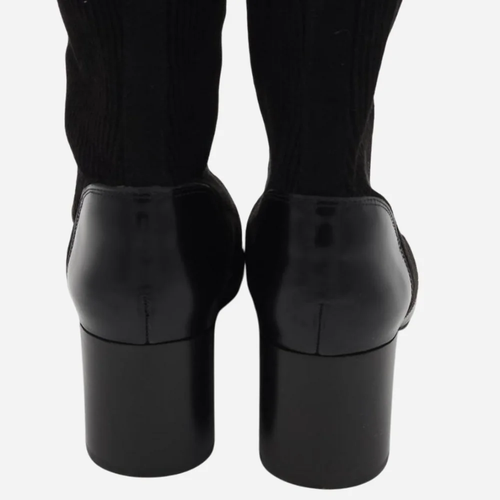 TORY BURCH Size 6‎ Black Heeled Boots