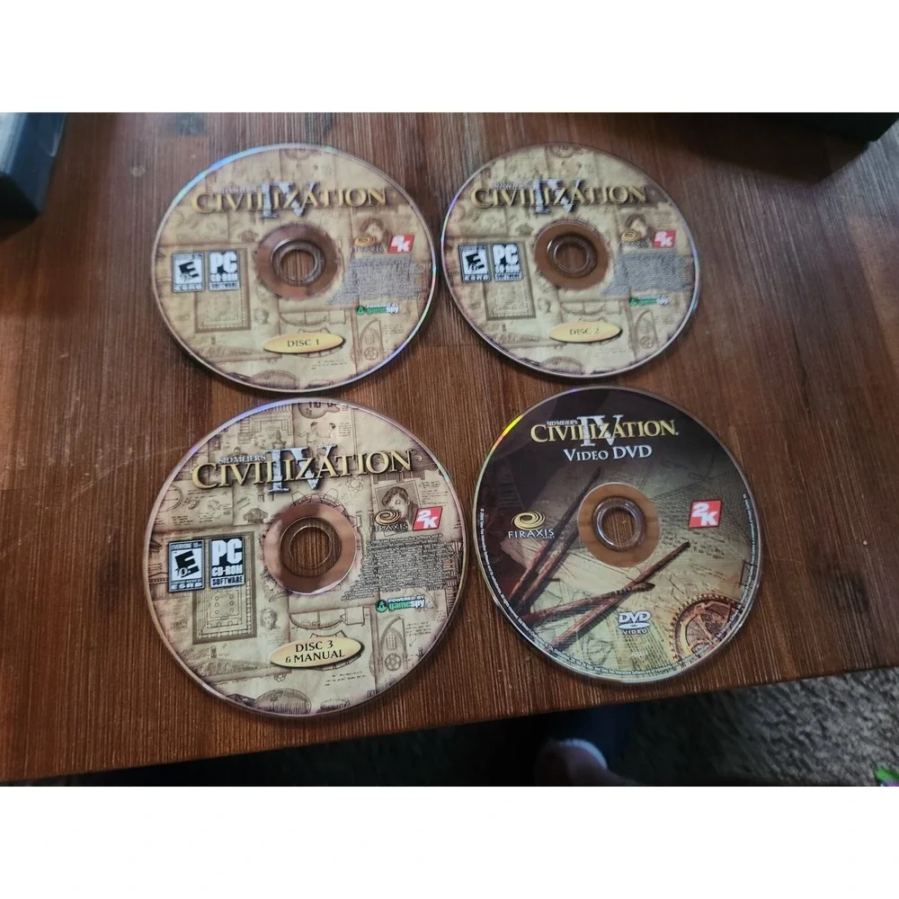 Sid Meier's‎ 4 Civilization Game of the Year Edition PC Game 2006 Complete