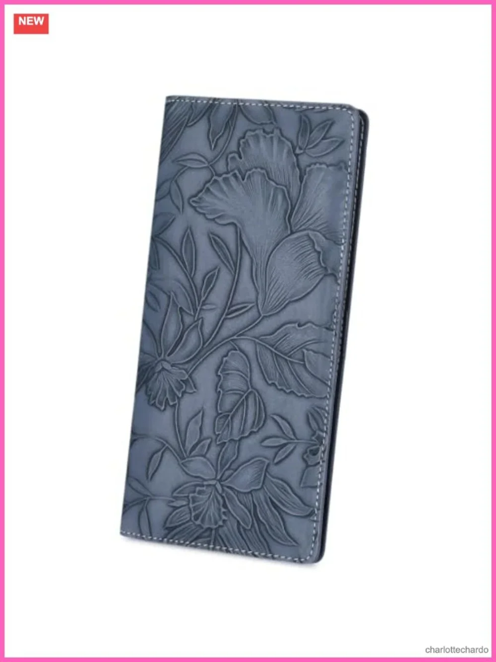 Slim Bifold Wallet for Women RFID Blocking Faux Leather Credit Card Holder