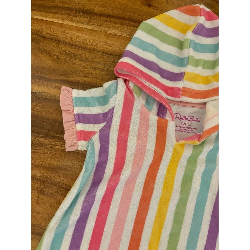 Ruffle Butts pastel rainbow