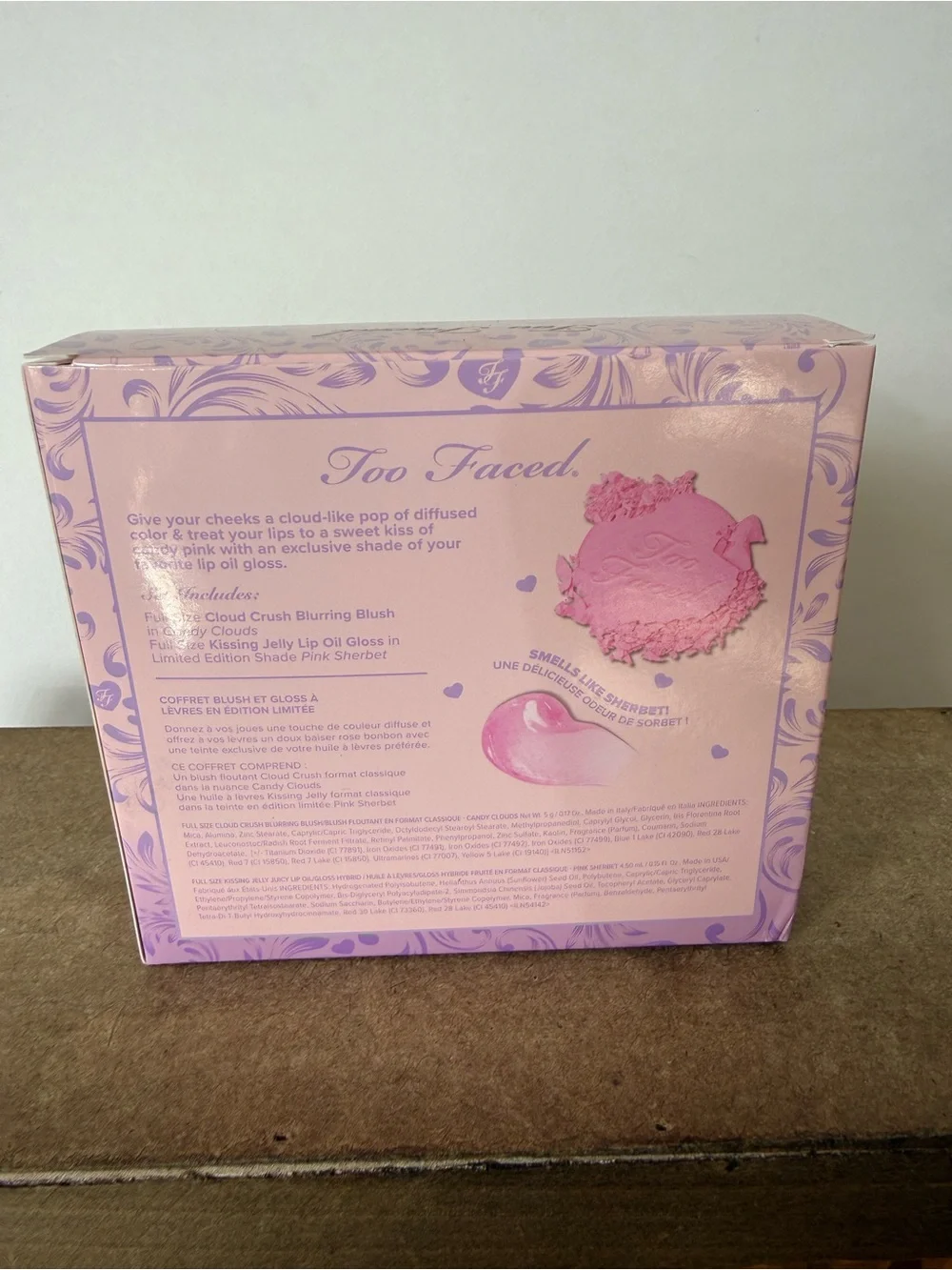 Too Faced brand listings multiple