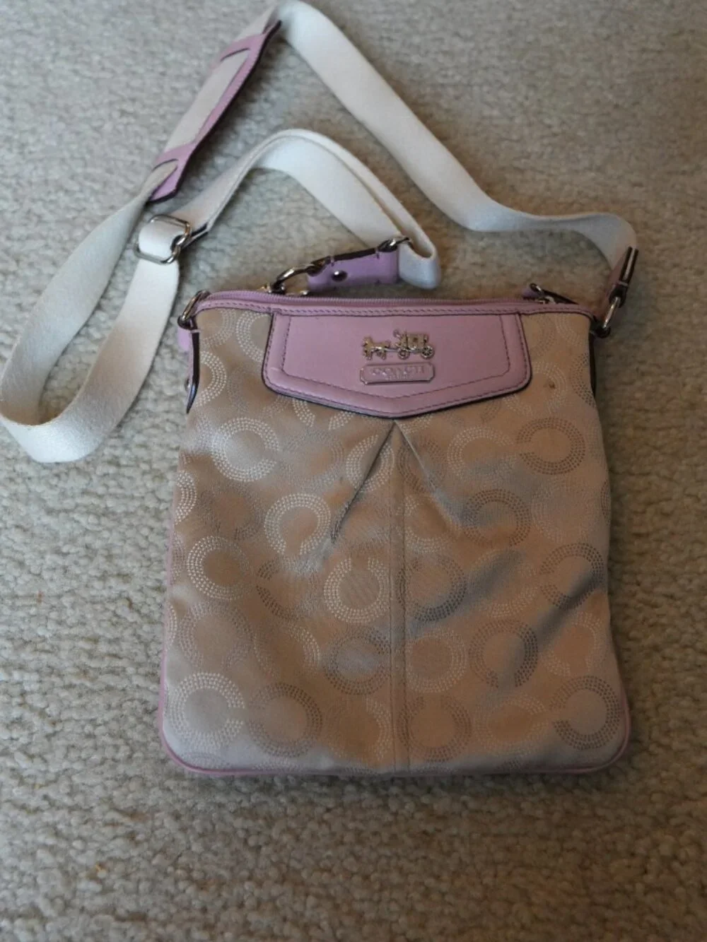Coach canvas madison