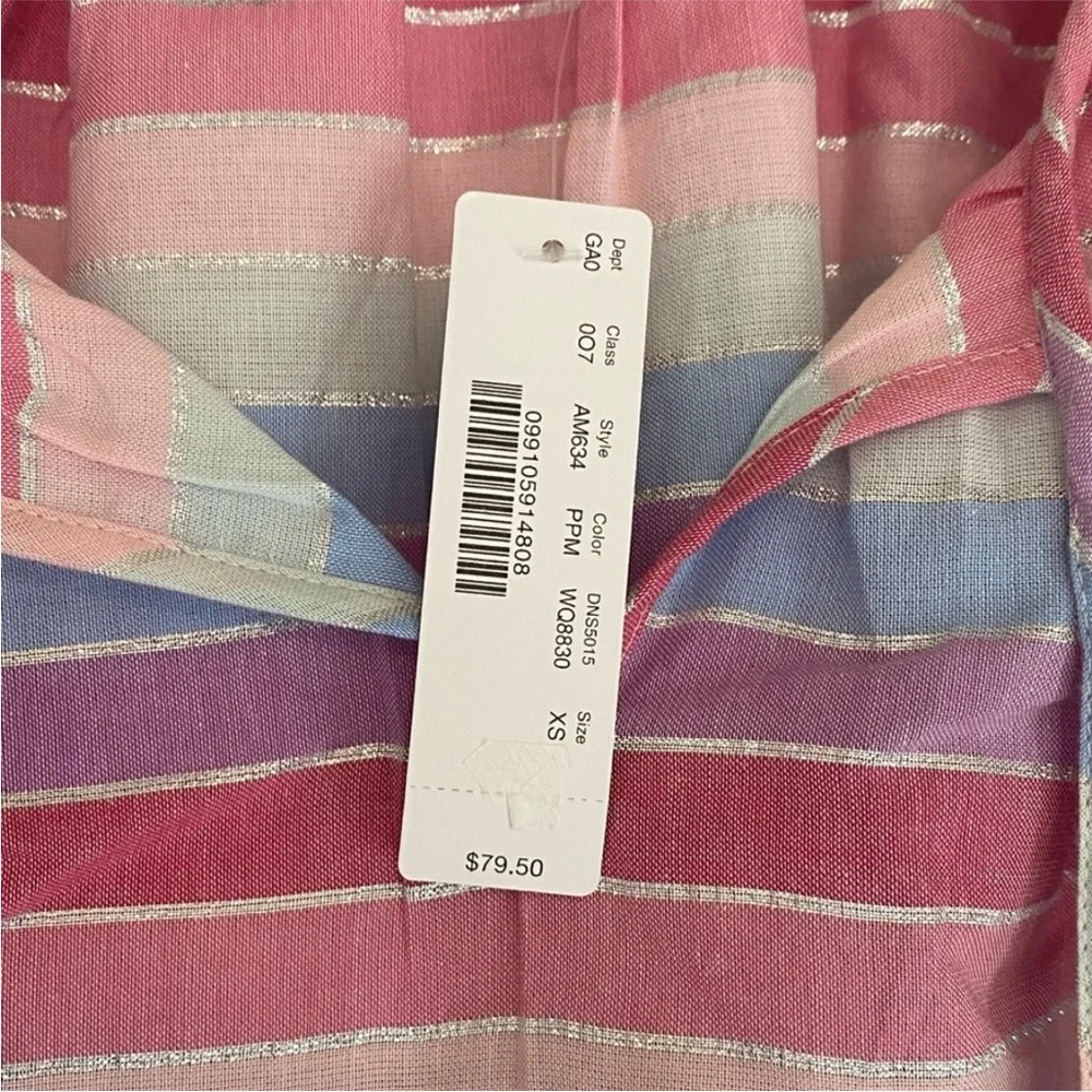J.crew metallic blouse