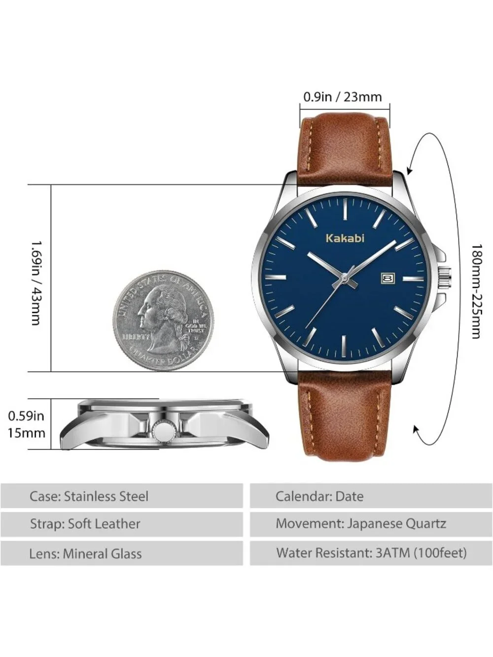 N/A 43mm large