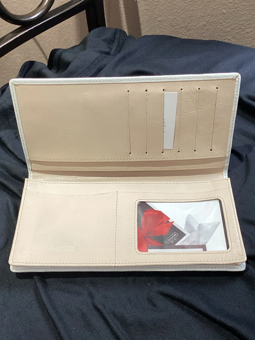 Coach continental wallet