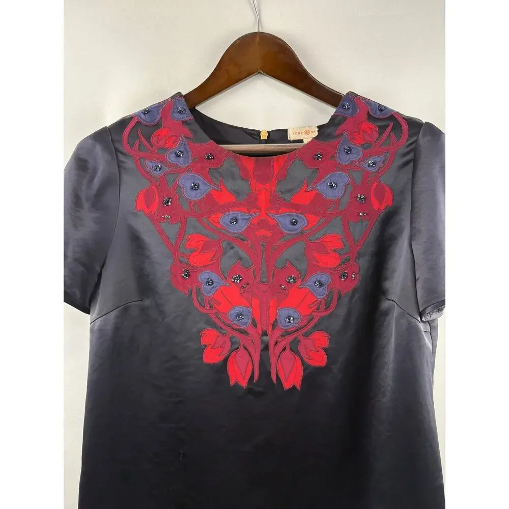 Tory Burch crafted material garment
