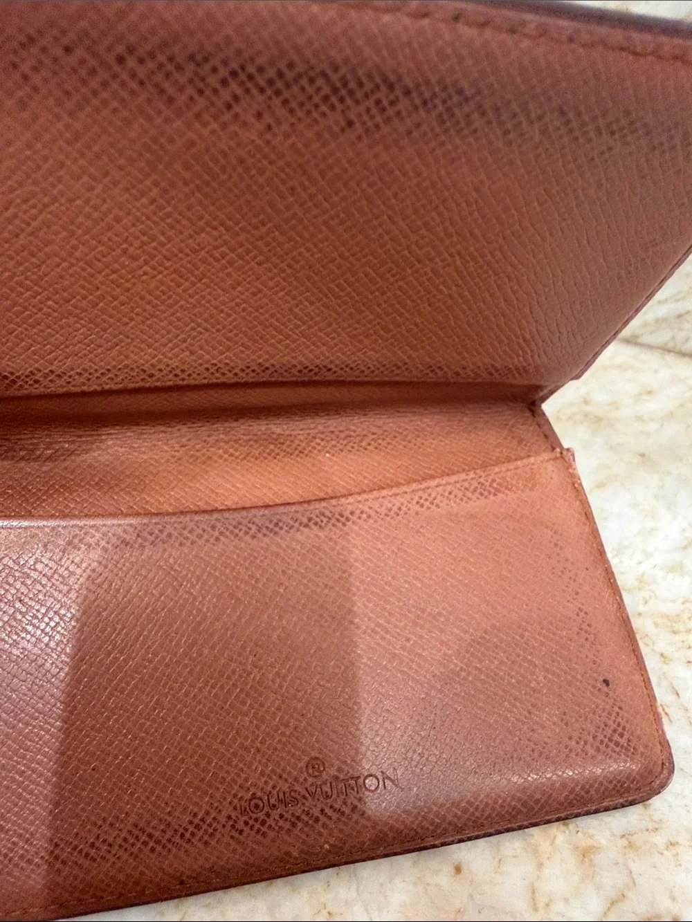 Louis Vuitton compact card