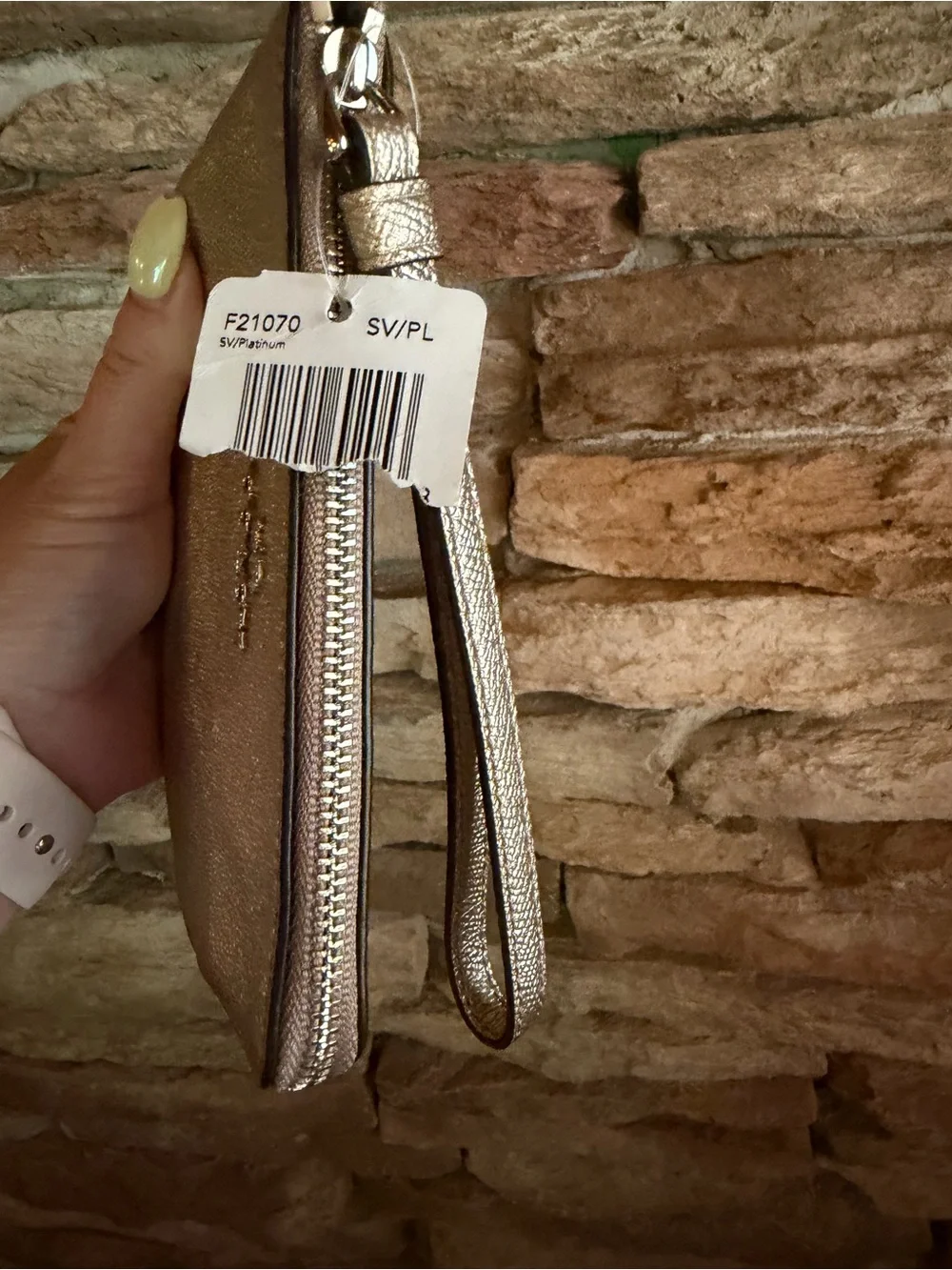 Coach compact wristlet
