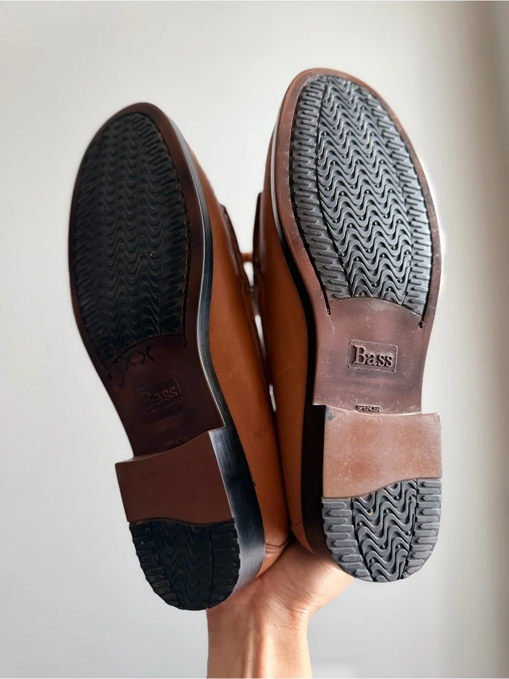 G.H. Bass & Co. Tassel Fringe Loafers in Cognac Brown