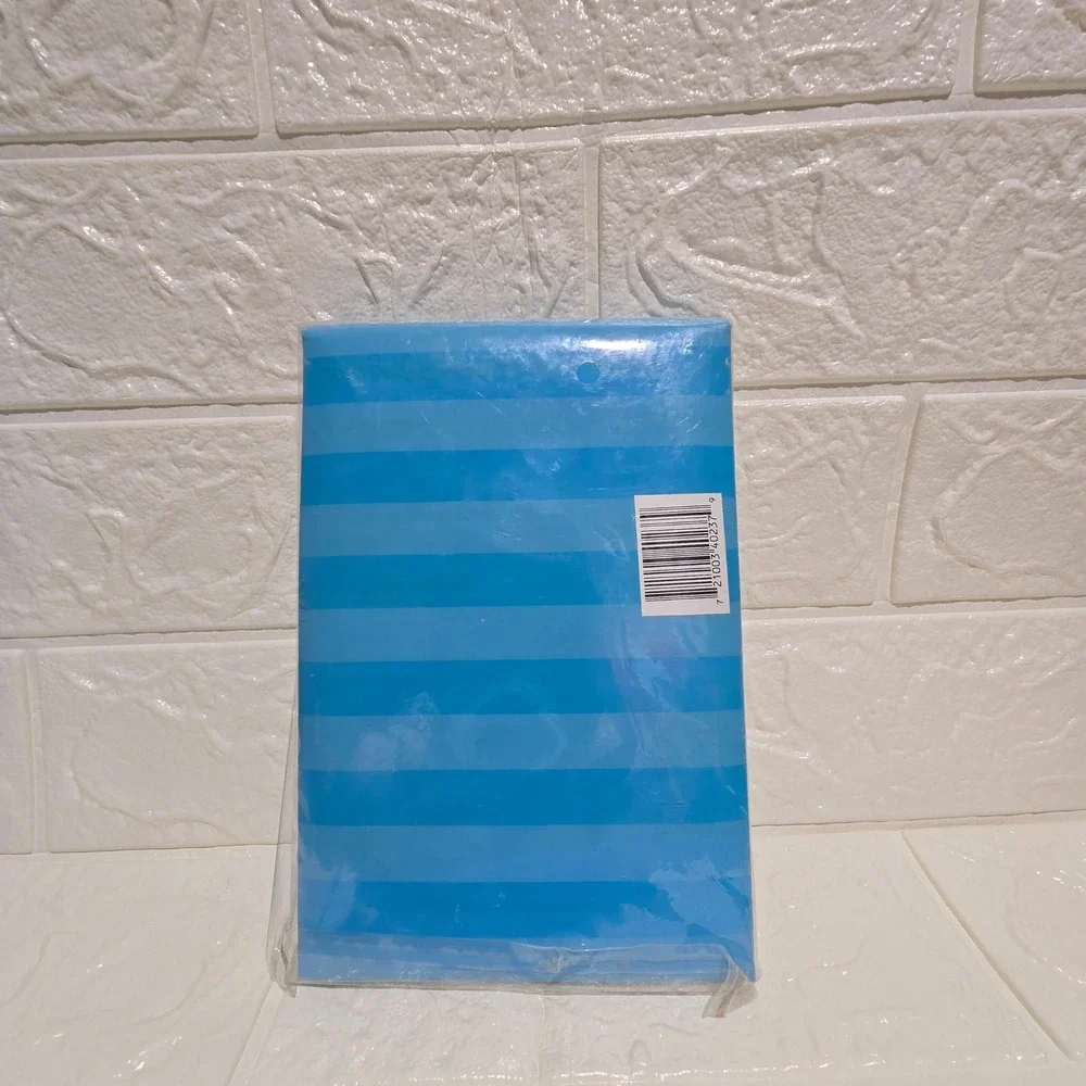 Good Old Values Flower Striped Photo Album  Blue Y2K Kidcore G40237