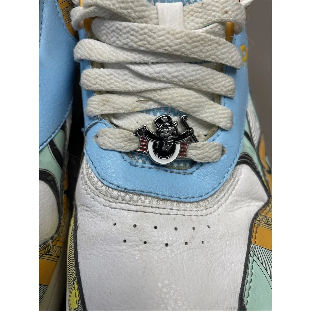 Reebok Courtee Mid x Hasbro Monopoly Money Shoes Men Boys US 7.5 EU40 Sneakers