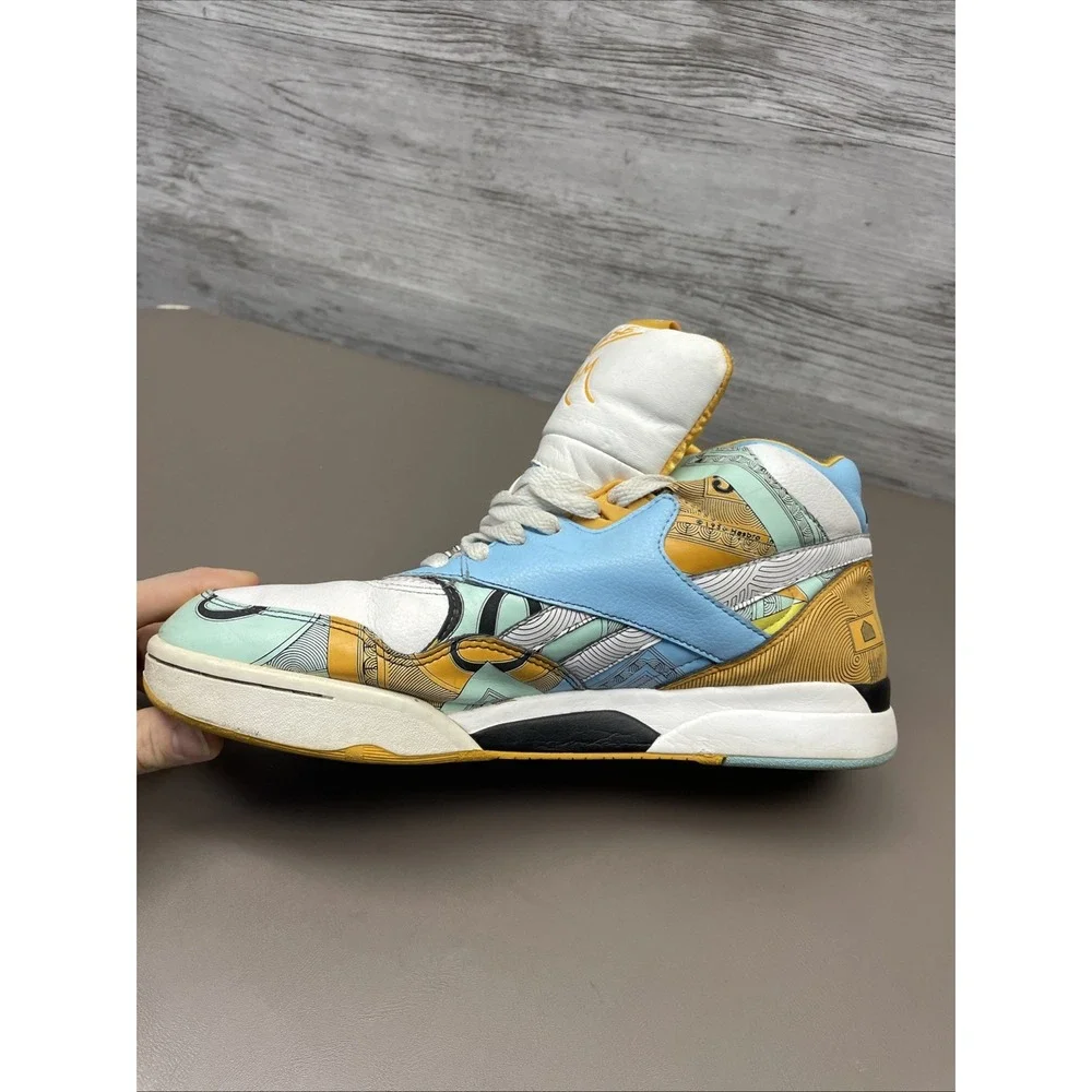 Reebok Courtee Mid x Hasbro Monopoly Money Shoes Men Boys US 7.5 EU40 Sneakers