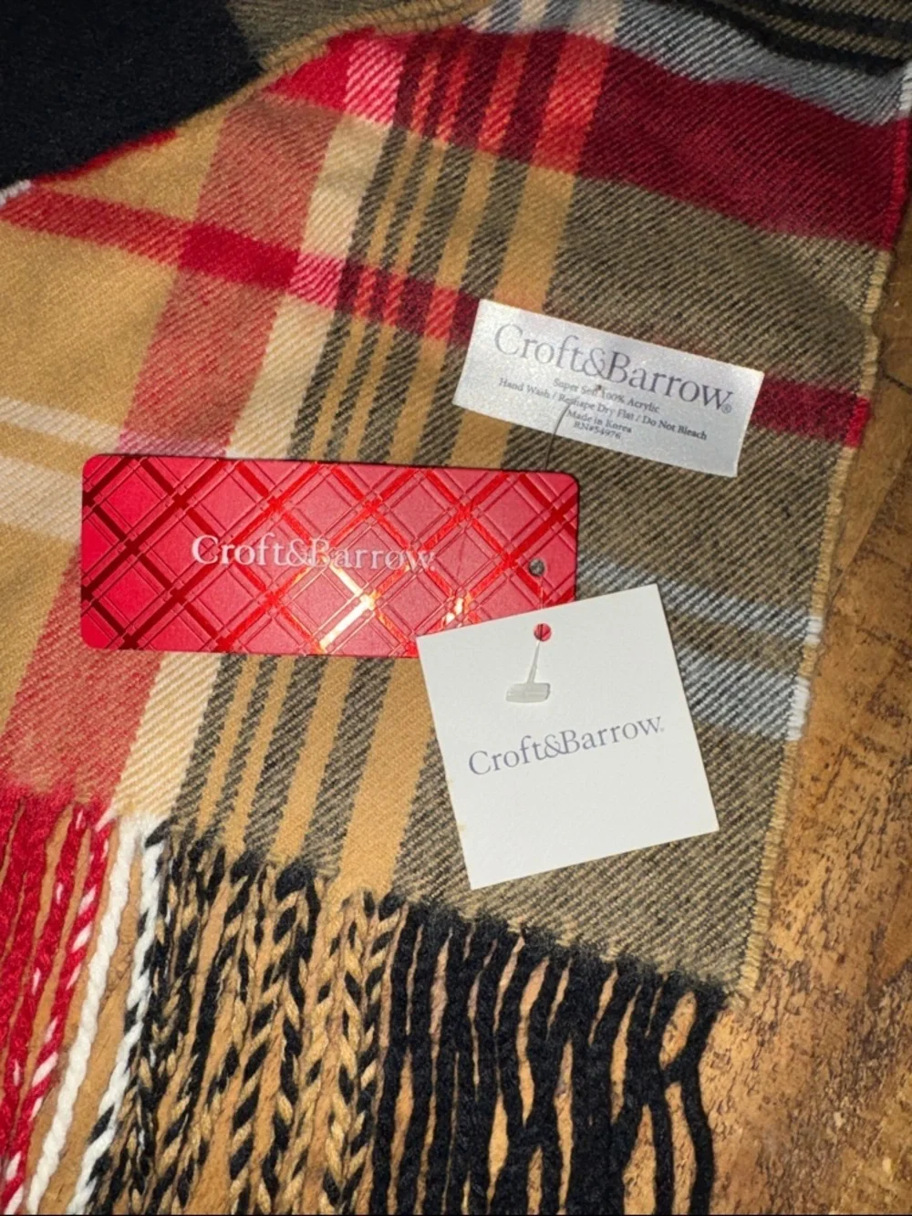 croft & barrow classic plaid