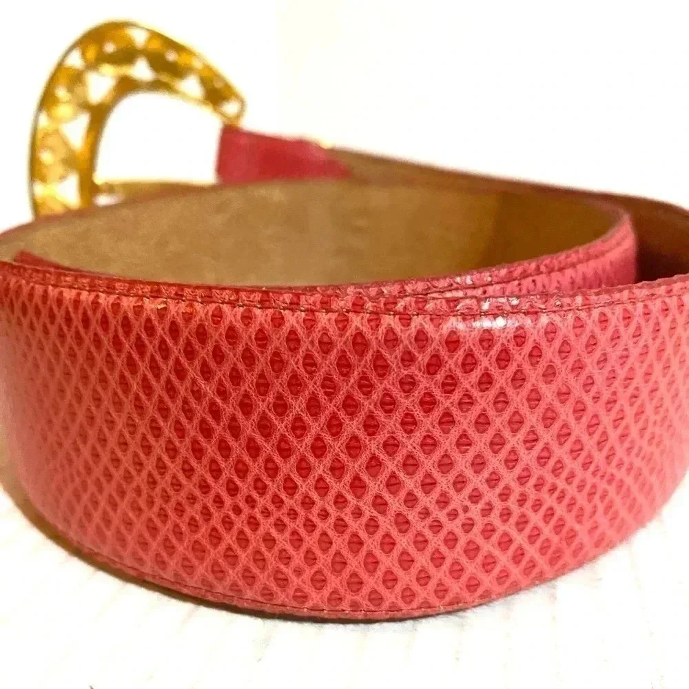 Carlisle pink leather
