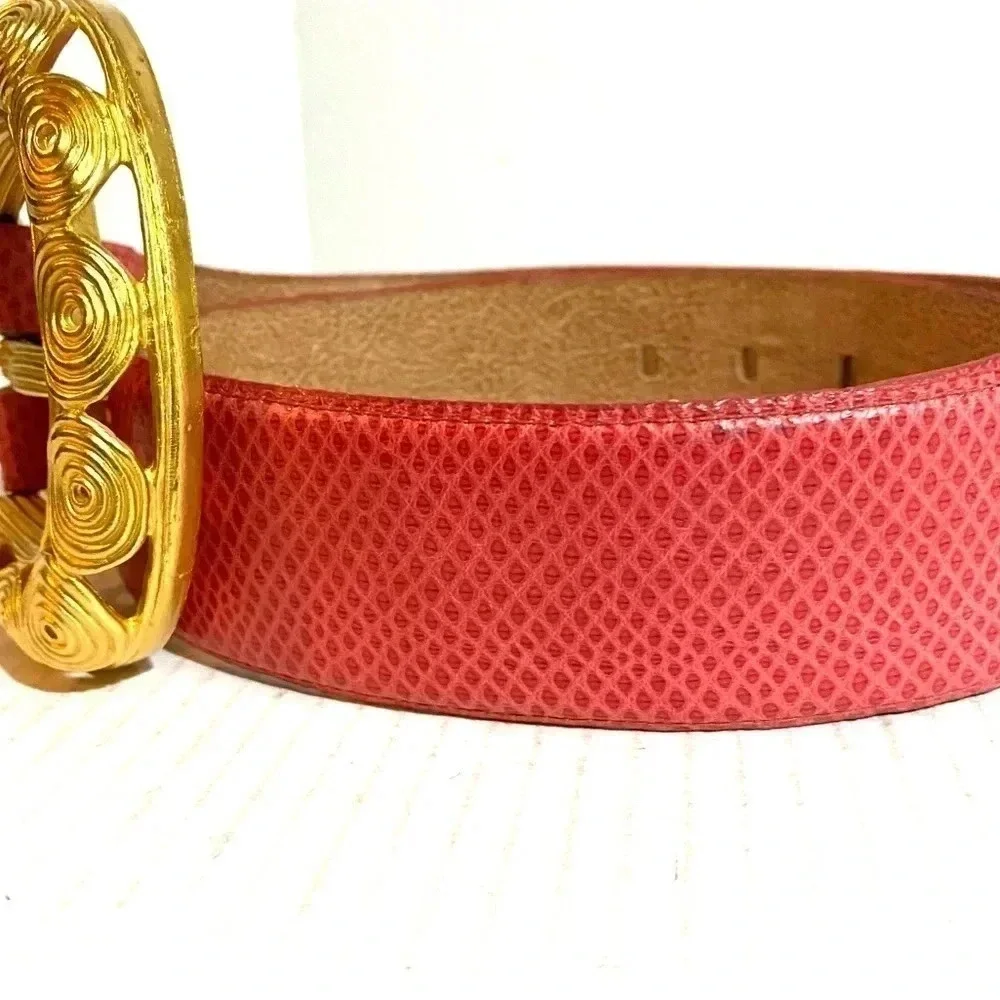 Carlisle pink leather