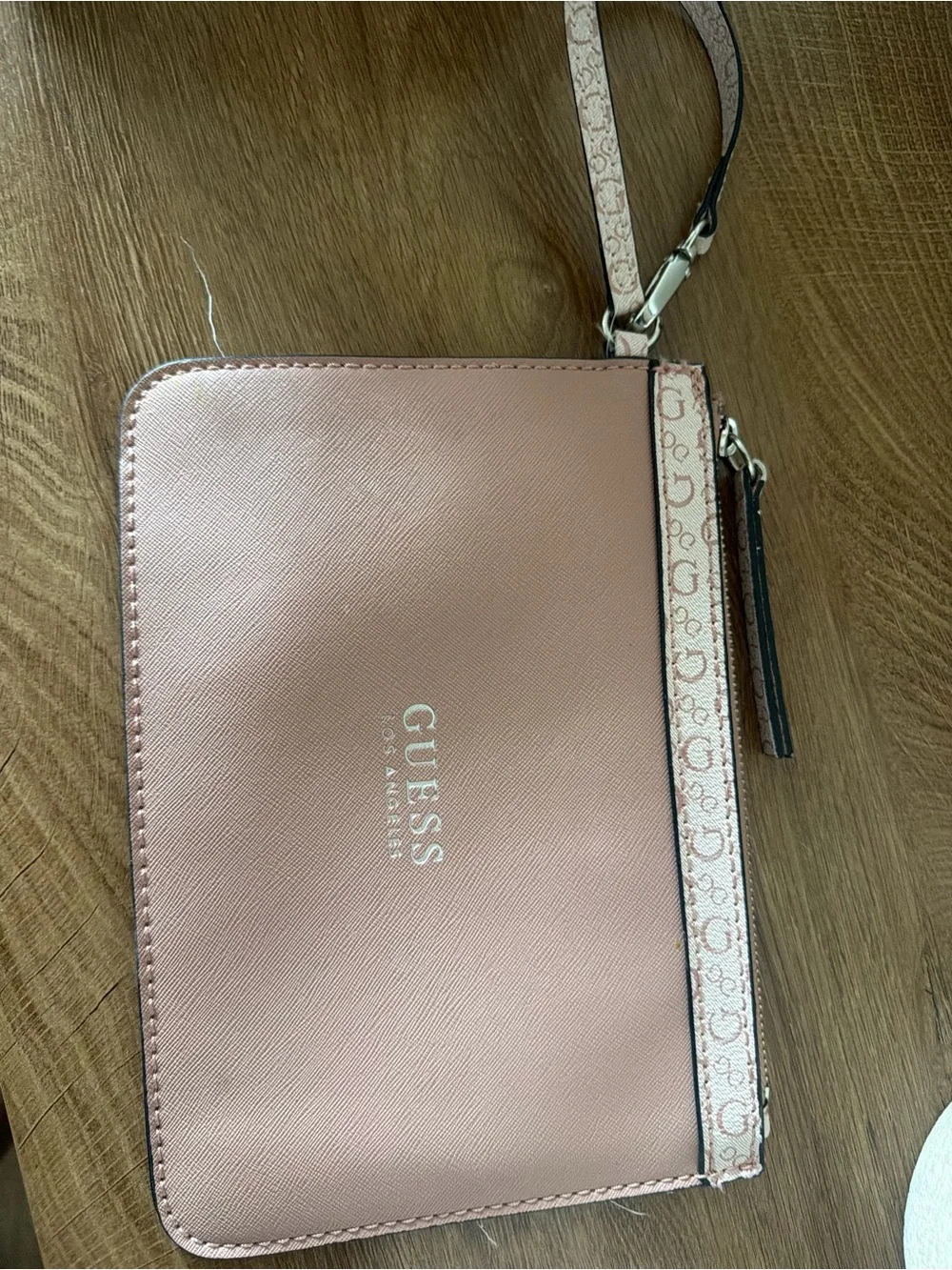 Guess wristlet clutch