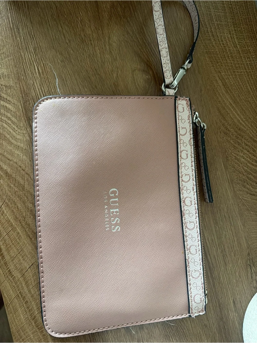 Guess wristlet clutch