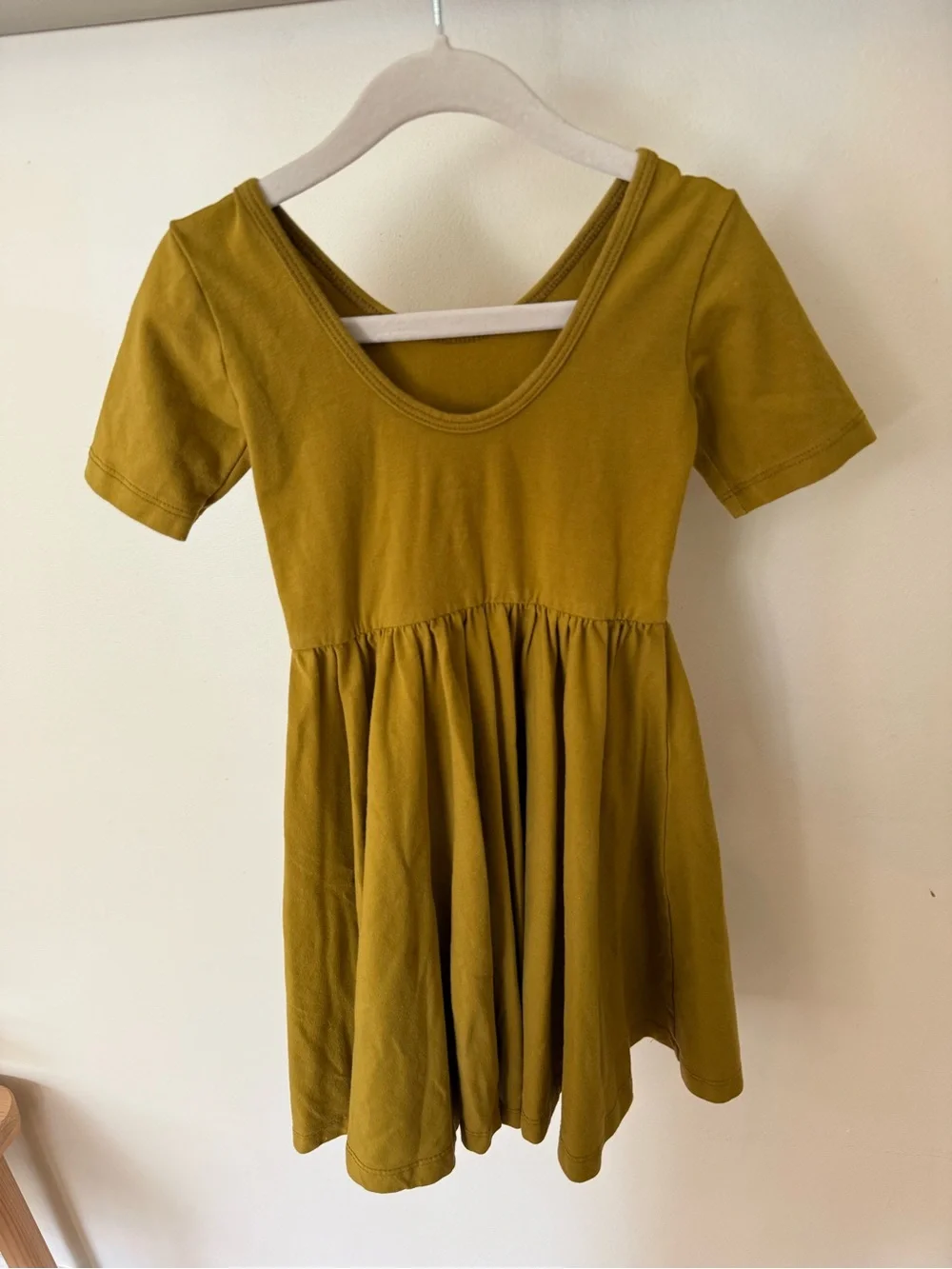 Alice + Ames soft mustard