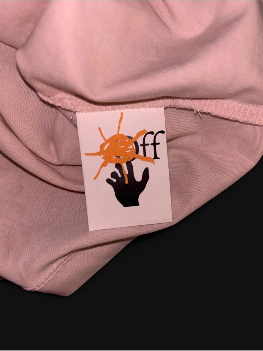 Off-White cream cotton