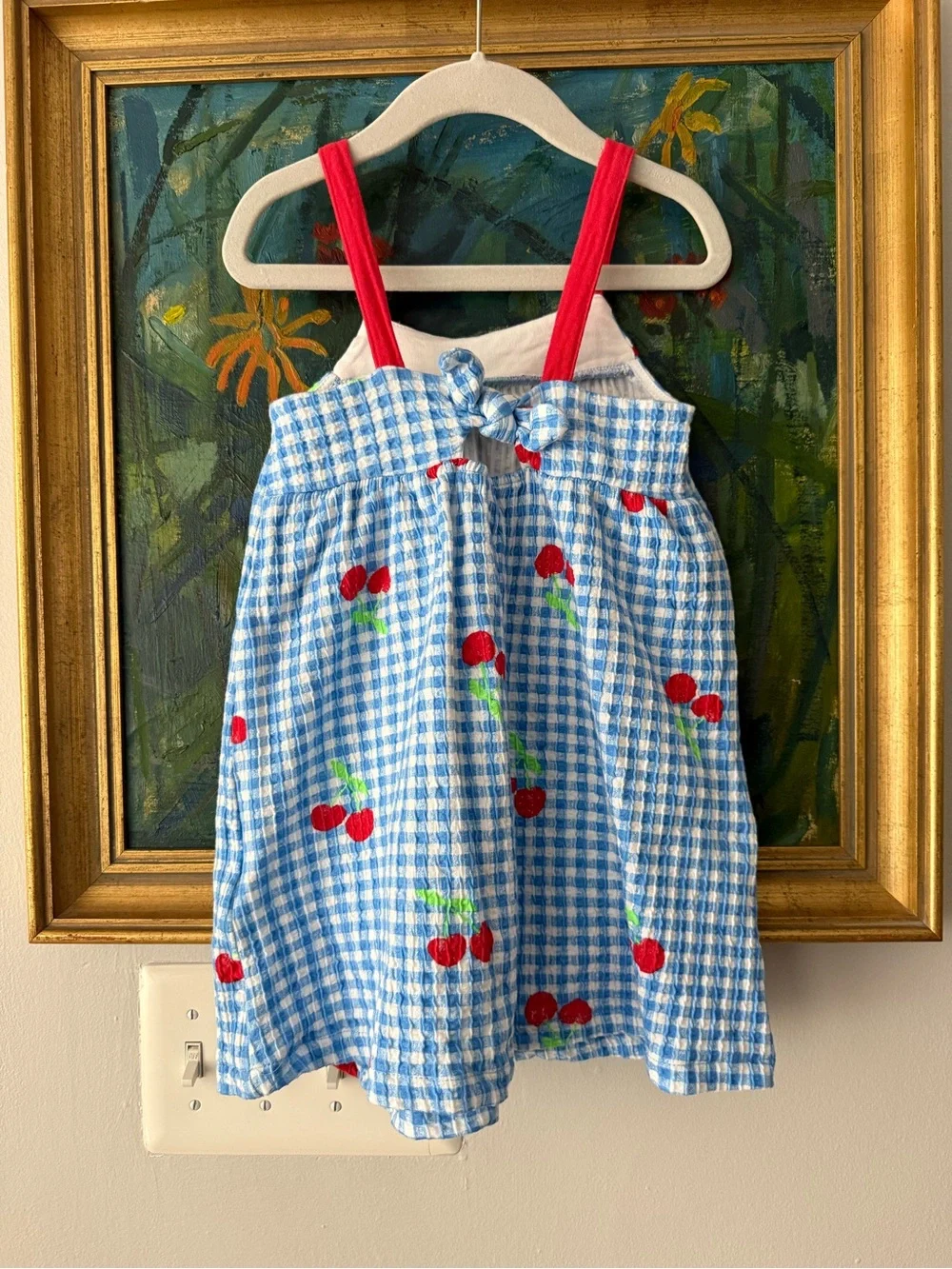 Zara gingham bright design