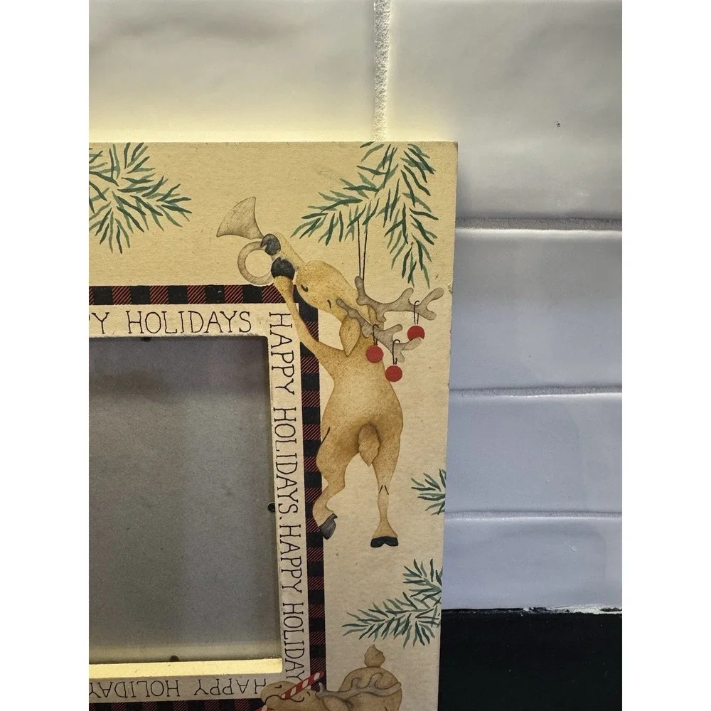 Danielsen‎ Designs Aspen decorative Christmas picture frame 8.5x10.5 For 3.5x5.5