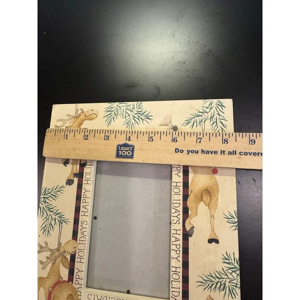 Danielsen‎ Designs Aspen decorative Christmas picture frame 8.5x10.5 For 3.5x5.5