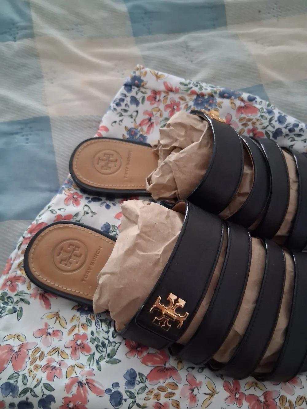 Tory Burch black leather