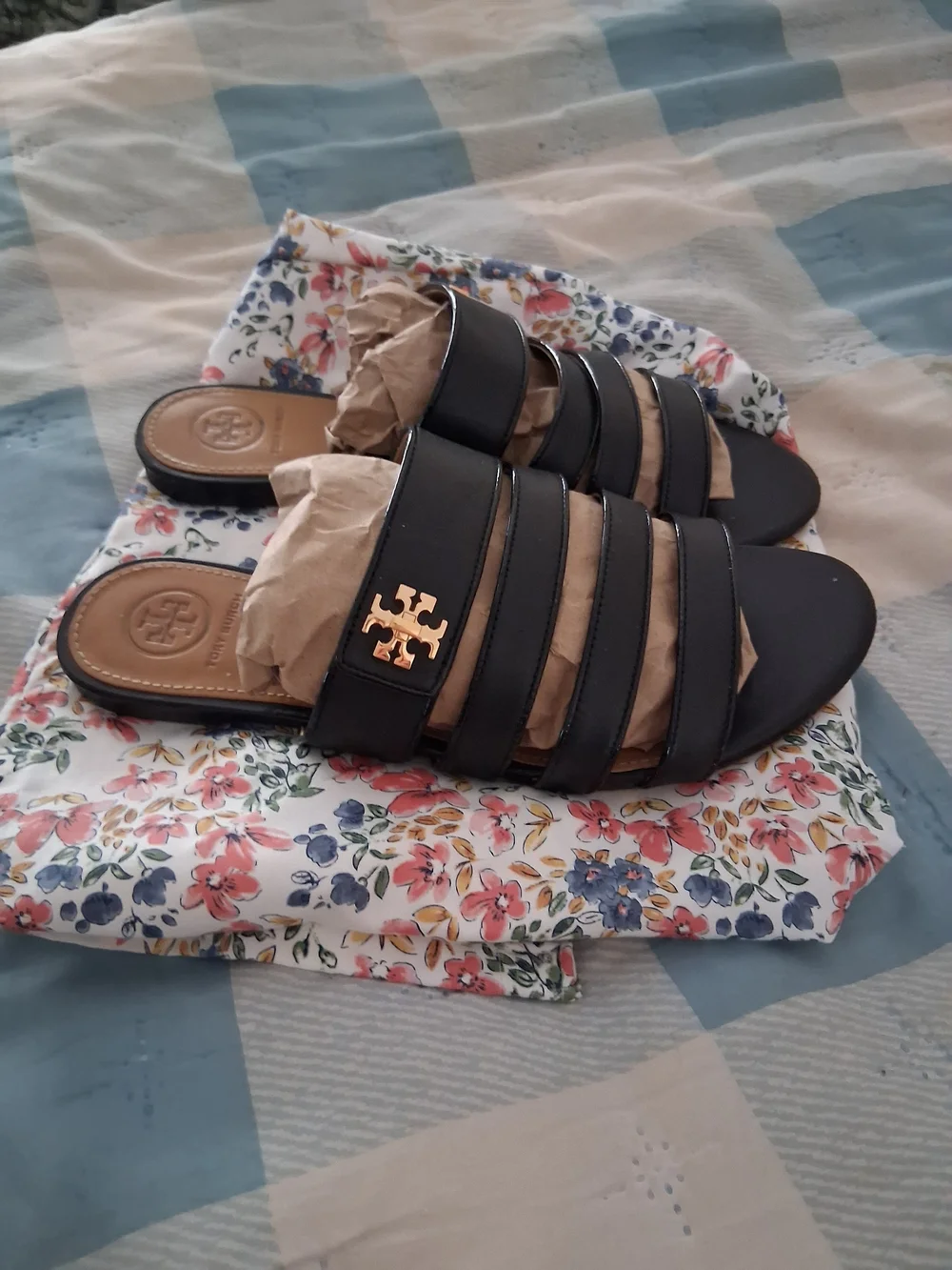 Tory Burch black leather