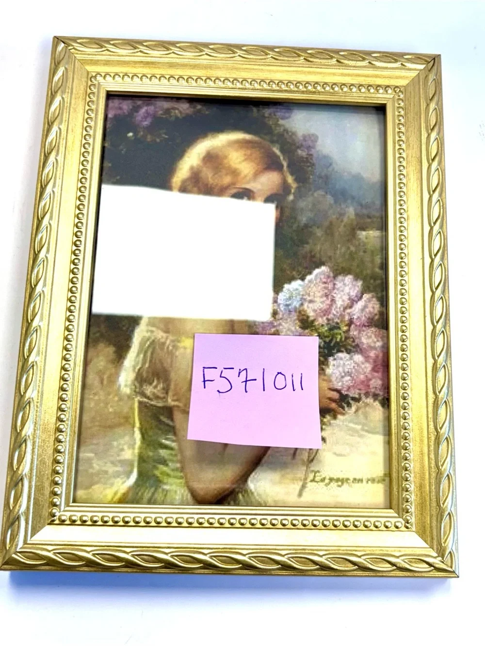 Lawrence Frames style from easel