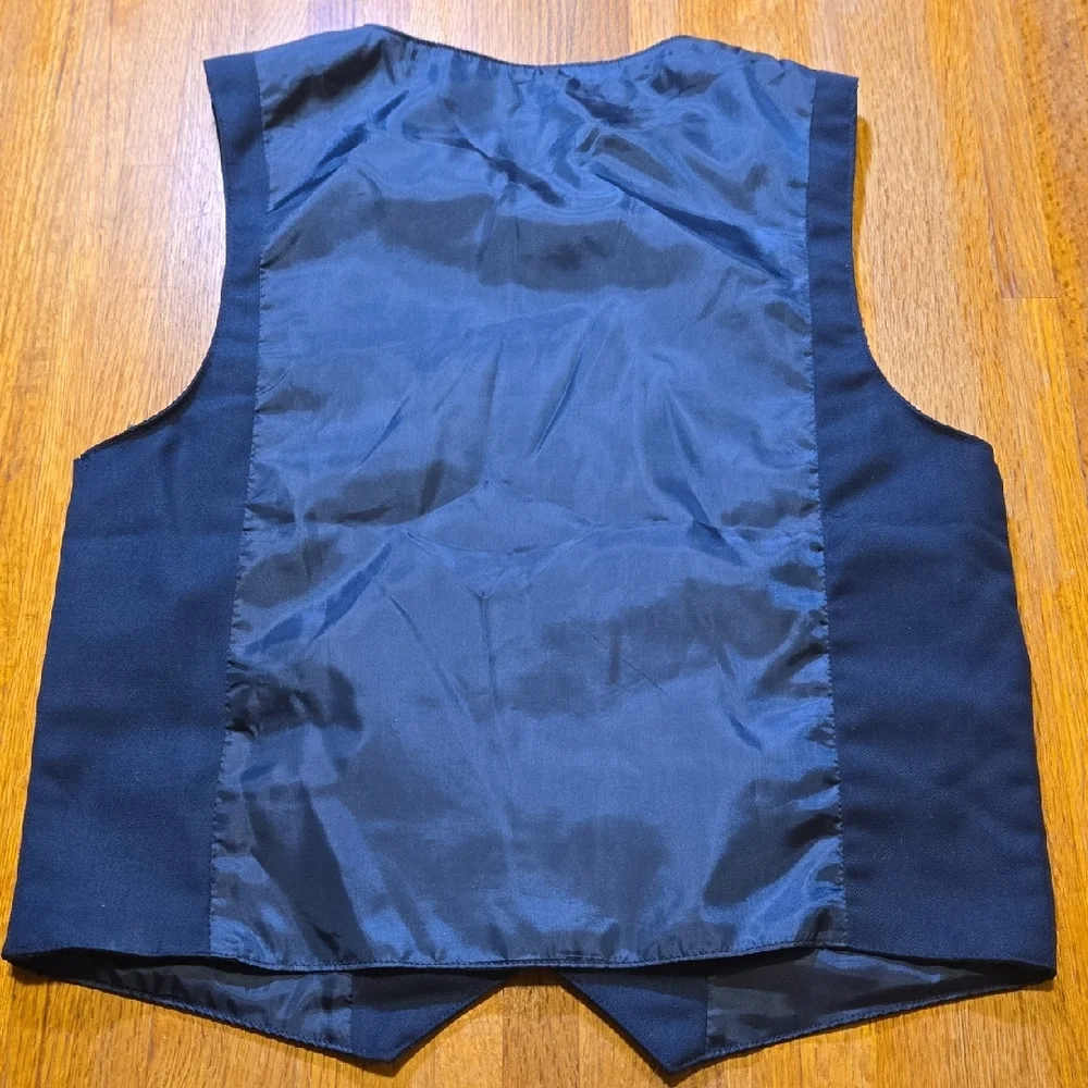 Special Editions Boys‎ 10 Classic Navy 4 Button V-Neck Wedding Party Piano Vest