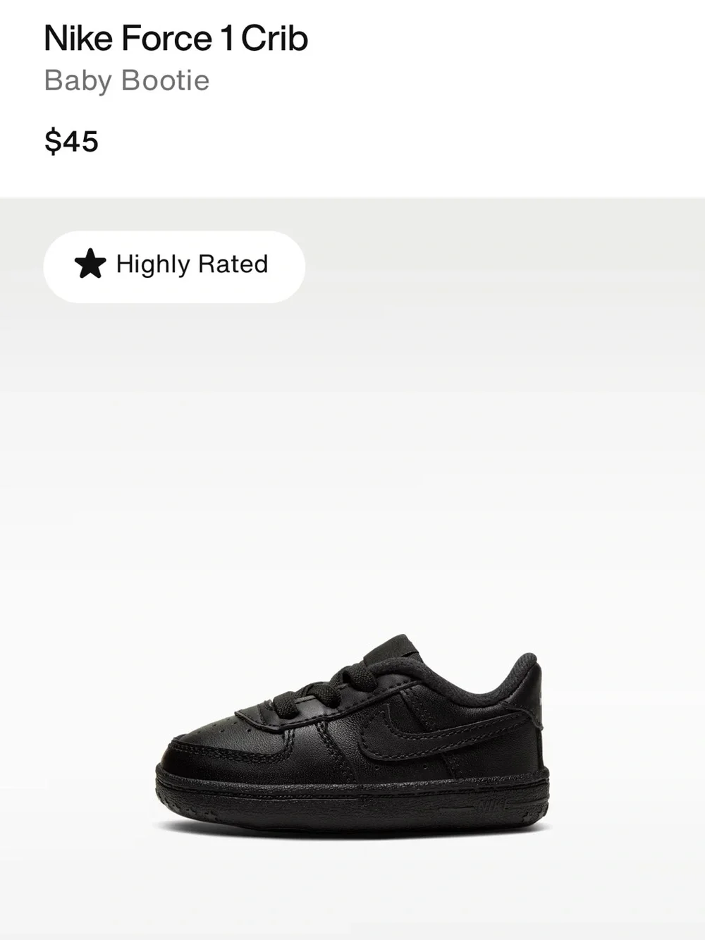 Nike baby low