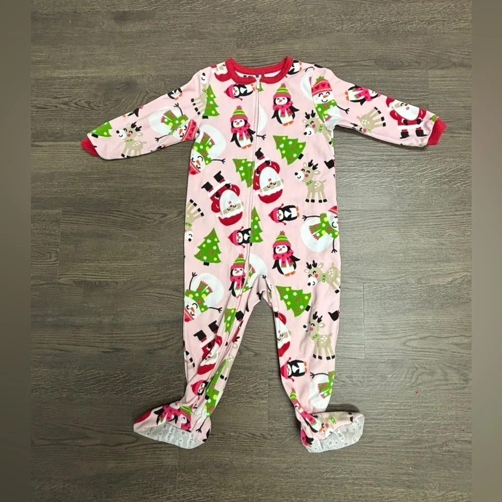 Carter's 2T Blue & 3T Pink Footies GUC, 15% off w 2+ bundle!