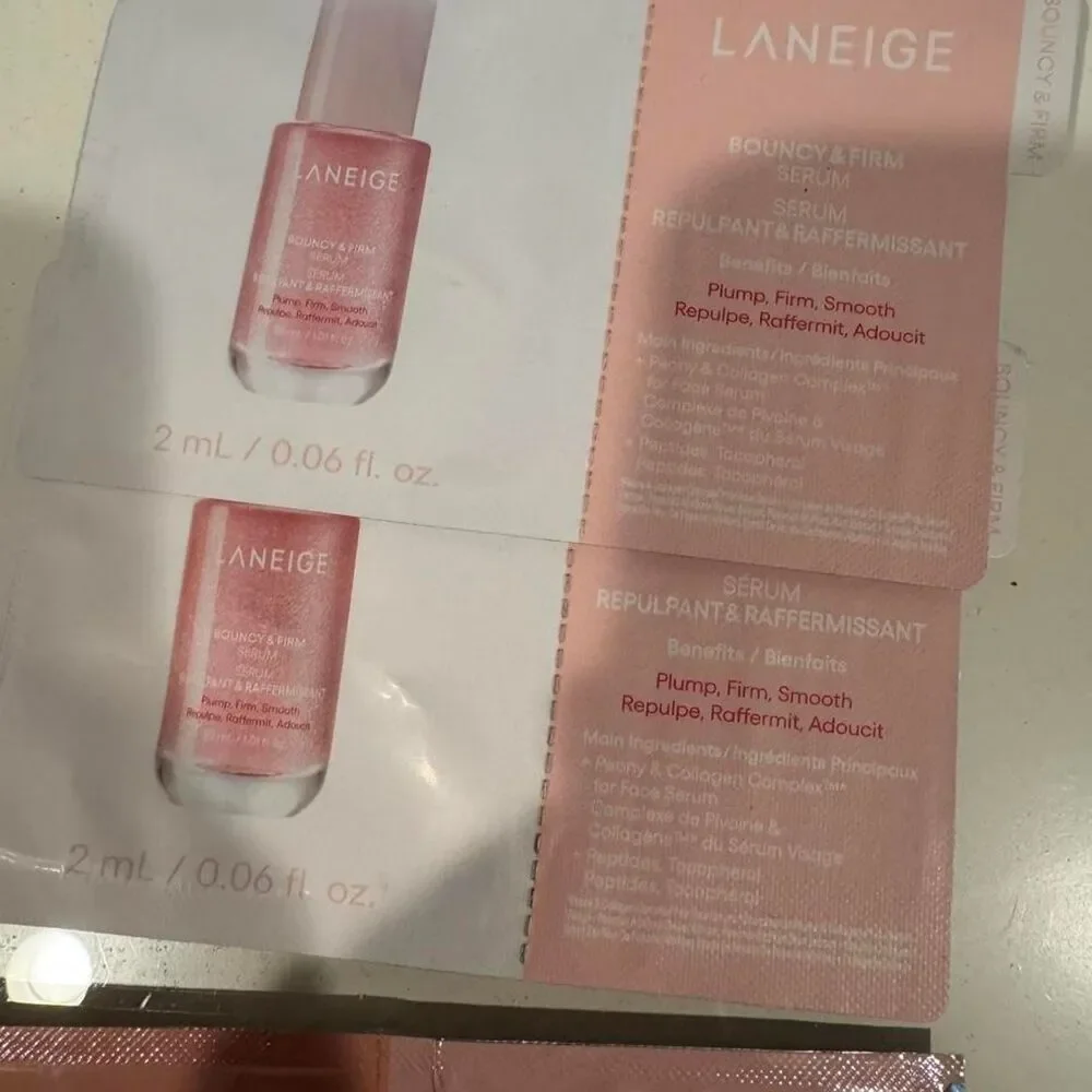 LANEIGE beauty samples