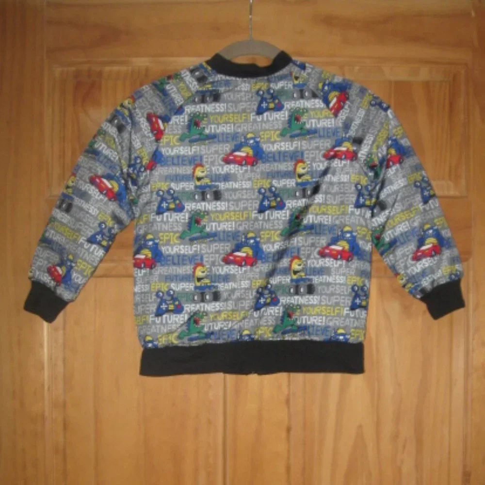 Boys Garanimals Reversible Monster Jacket