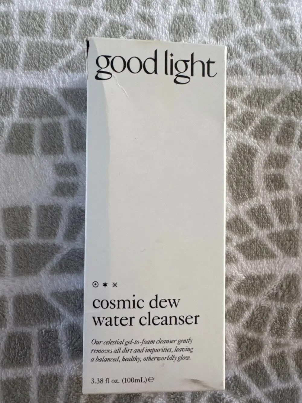 New good light Cosmic Dew Water Cleanser - 3.38 fl oz / 100mL