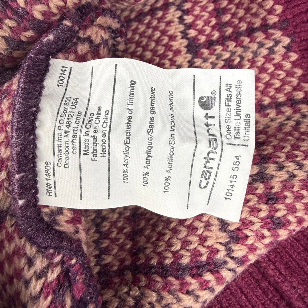 Carhartt knit beanie