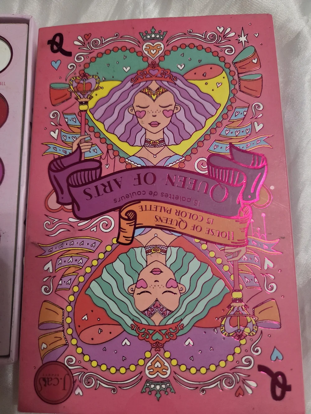 NWT Queen of Arts Pink Eyeshadow Palette by